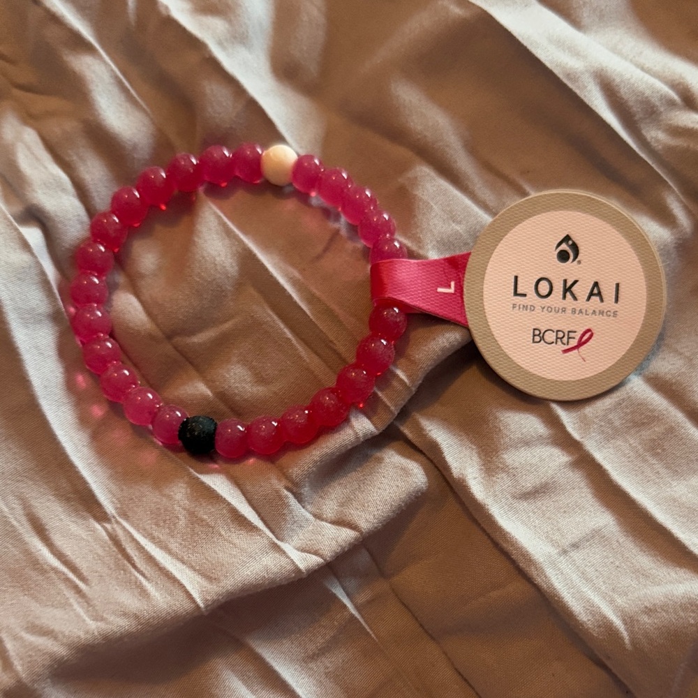 Lokai Pink Beaded Bracelet